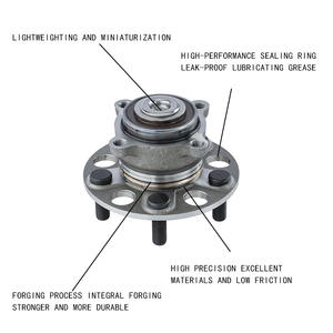 Cojinete de cubo de rueda de fábrica profesional para <span class=keywords><strong>TOYOTA</strong></span> RAV 4 Matrix TACOMA SIENNA YARIS Sistemas de transmisión automática Autopartes OEM - Product Image 5