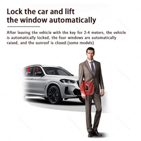 Verrouillage universel de porte à écran tactile LCD Clé intelligente de voiture Véhicules Clé à distance intelligente pour clé BMW