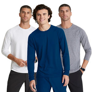 Nuova <span class=keywords><strong>Serie</strong></span> di Divise Mediche da Uomo alla Moda con Tessuto Jersey Traspirante e Opzione Logo Personalizzato - Product Image 2