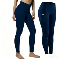 XIANGYU Sportswear mode grande taille taille formateur Yoga pantalon jambières d'entraînement avec poches 2026 pour les femmes Sport