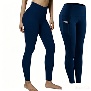 XIANGYU Sportswear Fashion Plus Size Waist Trainer Yoga Pants Workout <strong>Leggings</strong> With <strong>Pockets</strong> 2026 for Women Sport - Product Image 1