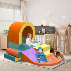 Desain Modern 10 buah busa warna memanjat blok untuk balita 1-3 Bermain lembut Set untuk dalam ruangan memanjat kamar tidur merangkak ruang makan ruang tamu - Product Image 2