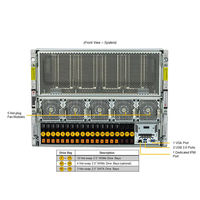 Serveur en rack système 8U Supermicro GPU SYS-821GE-TNHR d'origine avec 64 Go et 32 Go de mémoire SSD pour centre de données en stock
