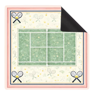 Nonslip Thickened Mahjong <b>Table</b> Mat Customizable Foldable Portable Mahjong Mat for Western Home Game Room with Bag - Product Image 3
