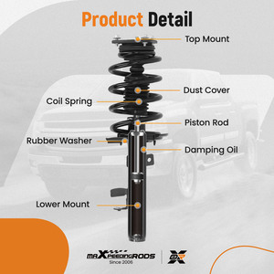 Bộ 2 thanh chống phía trước với lò xo cuộn LH RH cho <span class=keywords><strong>Ford</strong></span> thoát 2014 2019 AWD fwd 172751 - Product Image 5