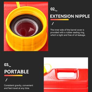 Bidon en HDPE de <span class=keywords><strong>20</strong></span> <span class=keywords><strong>litres</strong></span> pour huile de cuisson, diesel, essence, arrosage - Product Image 3