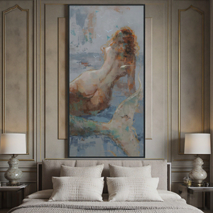 Unique <b>Design</b> Modern Luxury Portrait Oil Painting on Canvas High Quality Art for Villa Hotel Room <b>Wall</b> Decor Ori-cus41 High Qual - Product Image 4