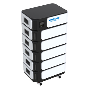 Boîte de batterie solaire empilable de 25 kWh, pack d'alimentation au lithium sécurisé avec système de gestion pour usage domestique - Product Image 2