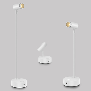 Projecteur LED <span class=keywords><strong>sans</strong></span> <span class=keywords><strong>fil</strong></span> rechargeable à focalisation réglable, 3W, CRI97 élevé, intensité variable en 3 étapes, avec zoom intégré pour espaces intérieurs - Product Image 6