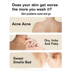 Gel douche corporel blanchissant à la niacinamide, à base de plantes biologiques, best-seller, rafraîchissant, parfumé, liquide moussant pour éclaircir/assombrir - Product Image 2