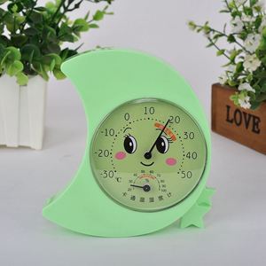 Thermomètre et hygromètre pour vélo, pour chambre de bébé, mesure de la température et de l'humidité intérieure, matériau plastique PP - Product Image 2