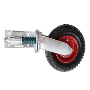 Roue de portail robuste pour portail en bois, roue de portail à roulettes, roue de portail à ressort ou support de clôture de portail