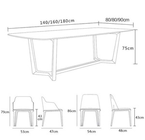 <span class=keywords><strong>Noir</strong></span> En Pierre Frittée Dinninig <span class=keywords><strong>Table</strong></span> En Gros Avec Faible Quantité Minimale De Commande - Product Image 4