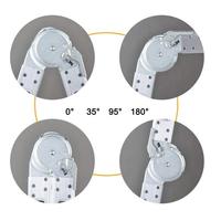 Échelles pliantes combinées en aluminium, échafaudages multi-usages, escaliers avec capacité de charge de 150 kg pour usage industriel