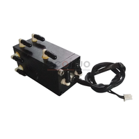 Connecteur 3 voies en acier inoxydable | Réservoir d'encre plat UV en aluminium pour imprimante UV Docan Challenger Liyu Myjet Flora