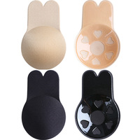 Premium Sexy Gir Daily Plunge Lift Soutien-Gorge Lapin Hypoallergénique Correcteur Sexy Silicone Lapin Mamelon Couverture