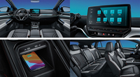 2026 2025 Vehículos de Nueva Energía de Alto Rendimiento VW ID.4 Crozz 5 de Largo Alcance 600KM 5 Asientos SUV Eléctrico Venta de Stock Usado