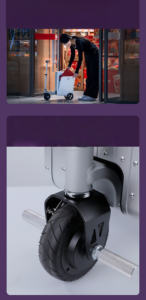 <span class=keywords><strong>Valise</strong></span> électrique à batterie amovible, scooter intelligent à roulettes, bagage de <span class=keywords><strong>cabine</strong></span> 20 pouces avec écran - Product Image 4