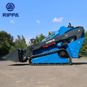 Miễn phí vận chuyển Euro 5 EPA Kubota mini loader theo dõi Skid chỉ đạo Bộ nạp đi bộ phía sau Mini Skid chỉ đạo Bộ nạp diesel với đứng trên Skid - Product Image 2