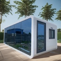 Cabine modulaire Apple, maison mobile préfabriquée, bureau mobile, conteneur mobile, maison mobile avec cuisine et salle de bain