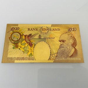 英国10英镑纪念币24K镀金箔纸币收藏品礼品批发 - Product Image 2