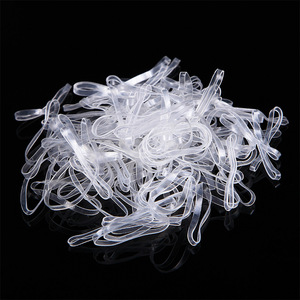 Wanmei – attaches pour cheveux noires, accessoires pour cheveux élastiques pour un usage quotidien, haute élasticité, portables, design simple et élégant - Product Image 5