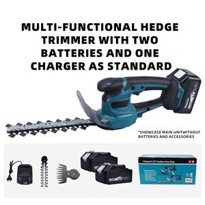Taille-<span class=keywords><strong>haie</strong></span> électrique portatif sans fil à batterie lithium-ion pour usage domestique, tondeuse à gazon, <span class=keywords><strong>cisaille</strong></span> de taille-<span class=keywords><strong>haie</strong></span>, modèle de sécateur - Product Image 4