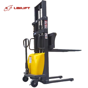 Venta Directa de Fábrica, Apilador Semieléctrico, Elevador Eléctrico de Alta Altura, Apilador Semieléctrico, Apilador de Palés - Product Image 2