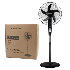 Ventil ador Oscilante Stand ventilator 90 ° Auto oszillation 45 ° Neigung 25-35 ㎡ Abdeckung Gewichtete Basis Verdickte Stange Kein Schütteln/Kippen - Product Image 6