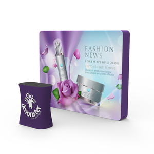 Vente chaude, stand d'exposition portable en <span class=keywords><strong>tissu</strong></span> tendu 3D personnalisé, cadre en aluminium 10x10, équipement pour salon professionnel - Product Image 2