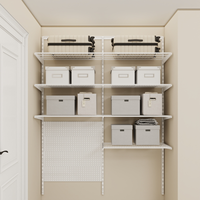 Bibliothèque moderne en acier inoxydable avec armoire de rangement et bureau pour le salon et les meubles de maison