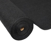 90% 95% filet d'ombrage noir pour escargot élevage Wrap tricoté serre pare-soleil tissu