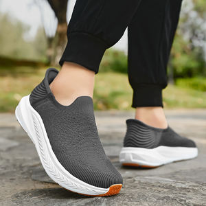 ओएम गंध आउटडोर प्रशिक्षण जूते ट्रेंडी पुरुष खेल स्नीकर चौड़ा पैर पैर की अंगुली के बॉक्स कस्टम ओएम निर्माताओं चौड़े पैर की अंगुली पर्ची - Product Image 4