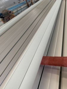 Tùy chỉnh 6063 T5 hợp kim 6000 loạt cửa sổ đùn hồ sơ với dịch vụ cắt trên độ dày 0.80mm cho cửa sổ trượt - Product Image 2