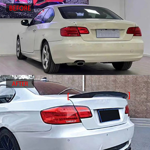 BMW สปอยเลอร์หลังสีดำ ABS ติดตั้งเทป3M สำหรับ E92 M3 2005 2011 - Product Image 2
