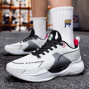 Men's Casual Sports <b>Sneakers</b> Breathable Mesh & Lightweight Running <b>Shoes</b> with Fashionable Basketball Style for Students - Product Image 4