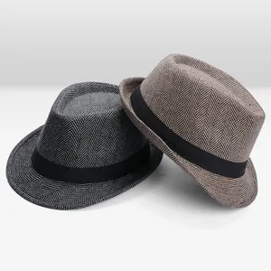 New Design Supplier Wholesale Custom Logo Adult Blank Felt Fedora Hat