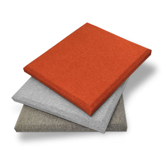 Fabric-Wrapped Acoustic Wall Panels, Fire-Resistant & Eco-Friendly, Sound-Absorbing for Theater Walls and Ceilings