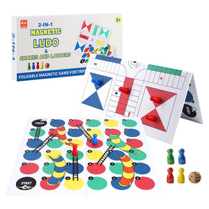 Juego Educativo Magnético 2 en 1 Personalizable Global Bridge: <span class=keywords><strong>Ludo</strong></span> y Serpientes y Escaleras, Juego Interactivo para Niños - Product Image 2