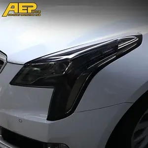 AEP TPU trasparente nero pellicola protettiva per fari auto adesivo antigraffio per Cadillac Atsl XTS XT5 XT4 SRX CTS CT6