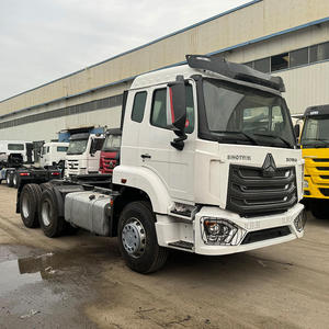 Camion tracteur HOWO 6x4 remis à neuf de haute qualité, 351-450 CV, moteur SINOTRUK avec cabine couchette, prix abordable, disponible à la vente dans le monde entier - Product Image 1