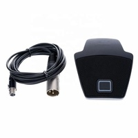 MEB114-S MEB 114-S Microphone de limite de table filaire Microphone de bureau en métal demi-cardioïde Microphone de couche limite sur table MEB 114