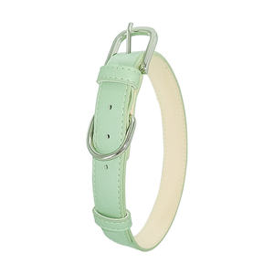 Kerah anjing kulit PU Multi Warna penjualan laris kalung anjing kulit mewah modis dapat disesuaikan kerah anjing yang dapat disesuaikan tahan lama - Product Image 6