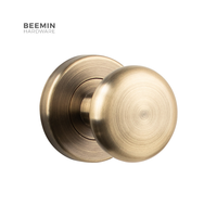 Serrure de porte cachée simple face en bronze antique poignées en alliage de zinc de style moderne de haute qualité pour chambre intérieure pour hôtels