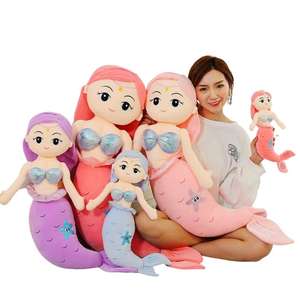 AIFEI TOY Muñeca de Peluche de Princesa <span class=keywords><strong>Sirena</strong></span>, Multicolor y de Varios Tamaños, Linda, Hermosa y Sexy, Regalo para Niñas, <span class=keywords><strong>Animal</strong></span> Marino - Product Image 1
