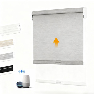 Tenda a Rullo Motorizzata Personalizzata dal Design Moderno, Senza Fili, Oscurante, con Protezione UV e Isolamento Termico per Camera da Letto e Soggiorno - Product Image 2