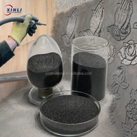 Média de sablage abrasif pour la gravure et la sculpture sur granit, carbure de silicium noir, grain 36, pour le sablage du granit
