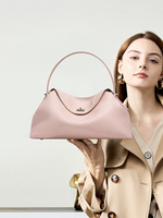 Sac à bandoulière en cuir véritable 2026 – Sac à main tendance en cuir de vachette pour femme, sac bandoulière en cuir grainé souple avec sangle réglable