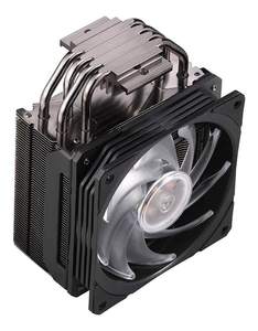 Enfriador de Aire para CPU Cooler Master Hyper <span class=keywords><strong>212</strong></span> <span class=keywords><strong>RGB</strong></span> Black Edition de Alta Calidad, Ventilador SF120R, Tubos de Calor, Acabado Anodizado en Color Gris Metálico y Níquel Cepillado - Product Image 2