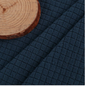 Hochwertiges 100% Polyester Fahrradjacken-Material Günstiges Fleece Jacquard Fischgrätmuster Mini-Gitter Mikro-Polar Fancy Mini-Gitter - Product Image 5